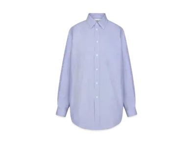Maison Margiela Women's Light Piquet Shirt "Light Blue"