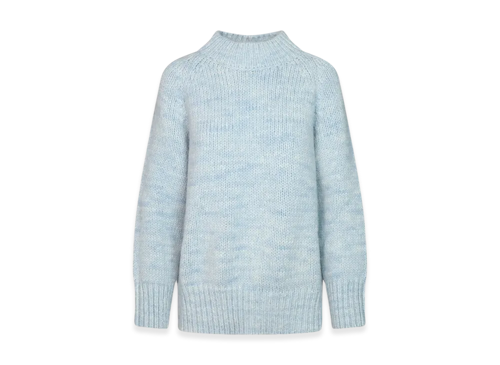 Maison Margiela Women's Botanical Dye Sweater "Pale Blue"