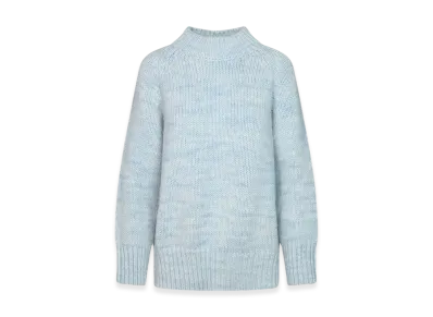 Maison Margiela Women's Botanical Dye Sweater "Pale Blue"