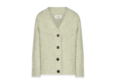 Maison Margiela Women's Botanical Dye Cardigan "Pistachio"