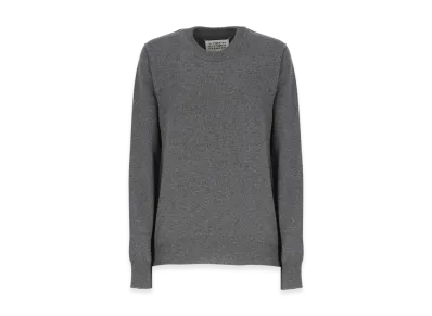 Maison Margiela Women's Eco Cashmere Sweater "Grey"