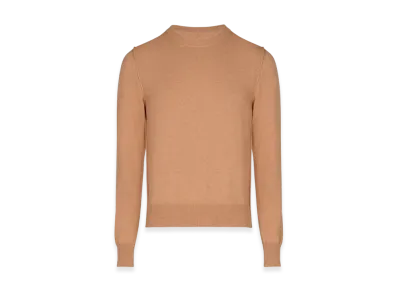 Maison Margiela Women's Eco Cashmere Sweater "Almond"