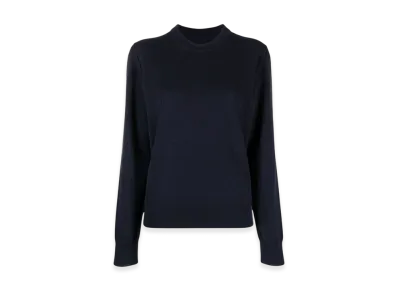 Maison Margiela Women's Eco Cashmere Sweater "Navy"