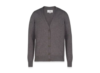Maison Margiela Women's Eco Cashmere Cardigan "Grey"
