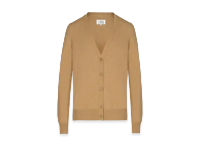 Maison Margiela Women's Eco Cashmere Cardigan "Camel"