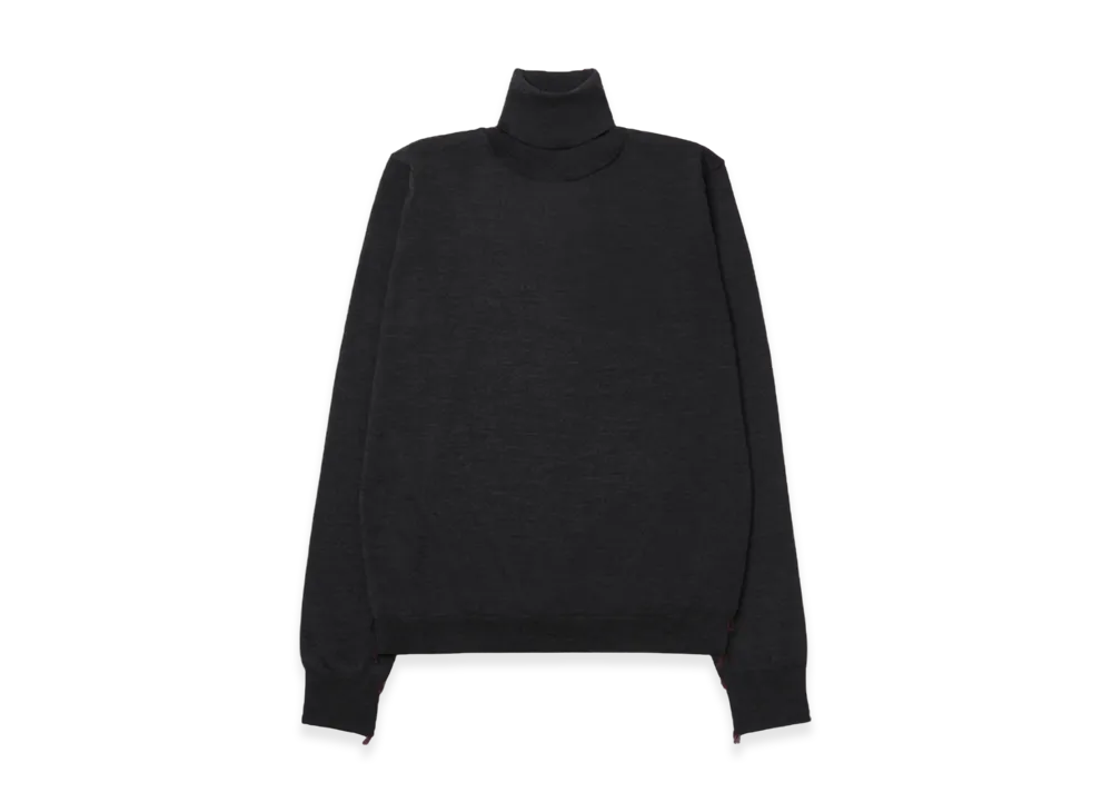 Maison Margiela Women's Work In Progress High-Neck Sweater "Grey"