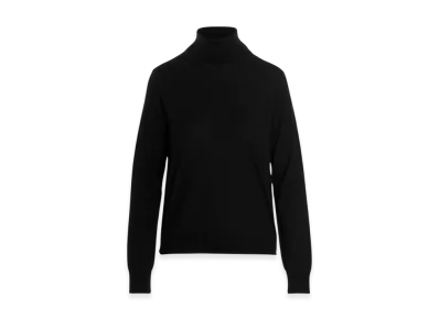 Maison Margiela Women's Work In Progress High-Neck Sweater "Navy"