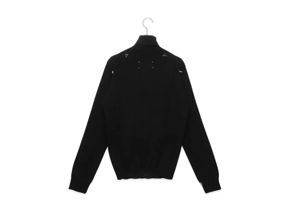 Maison Margiela Women's Knit Work In Progress "Black"