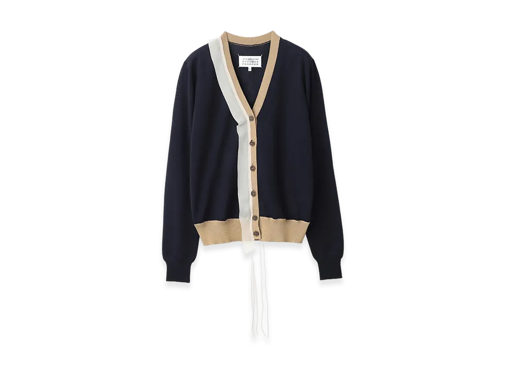 Maison Margiela Knit Cardigan "Navy"