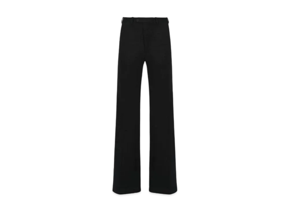 Maison Margiela Milano Rib Flared Trousers "Black"