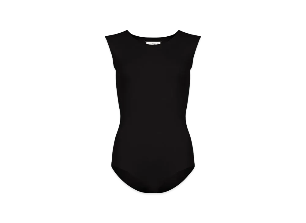 Maison Margiela Women's Viscose Bodysuit "Black"