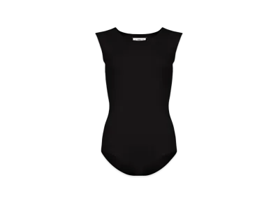 Maison Margiela Women's Viscose Bodysuit "Black"