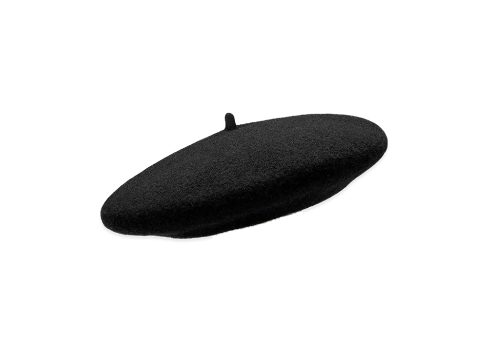 Maison Margiela Heavy Wool Beret "Black"
