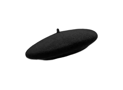 Maison Margiela Heavy Wool Beret "Black"