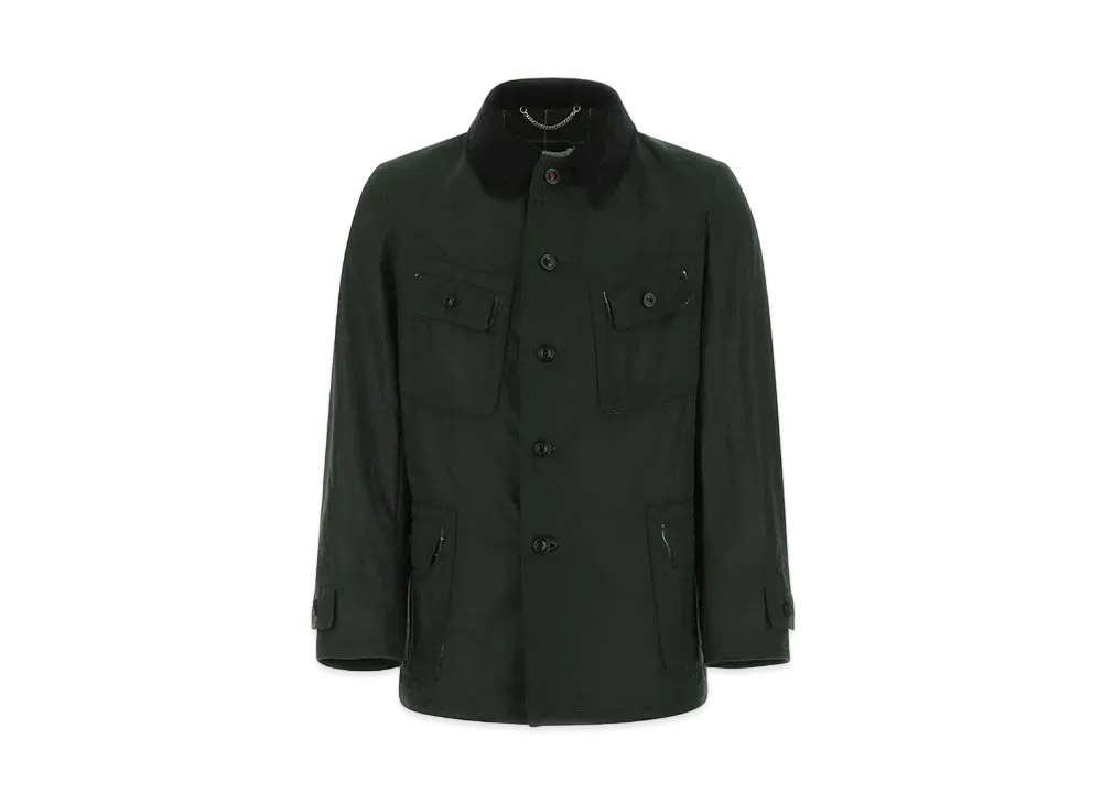Maison Margiela Waxed Cotton Jacket "Dark Green"