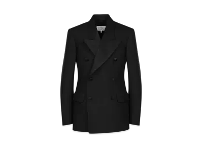 Maison Margiela Men's British Mohair Jacket "Black"