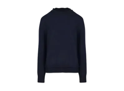 Maison Margiela Elbow Patch Sweater "Navy"