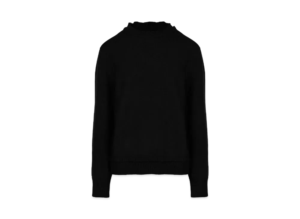 Maison Margiela Men's Elbow Patch Sweater "Black"