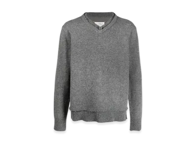 Maison Margiela Elbow Patch Sweater "Grey"