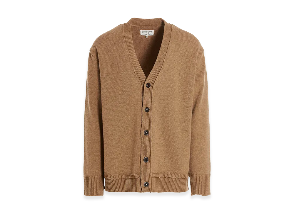 Maison Margiela Wool Cardigan "Beige"