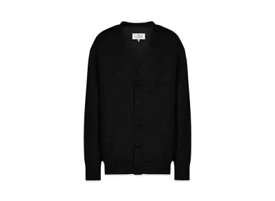 Maison Margiela Men's Elbow Patch Cardigan "Black"