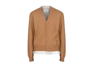 Maison Margiela Distressed Cardigan "Almond"
