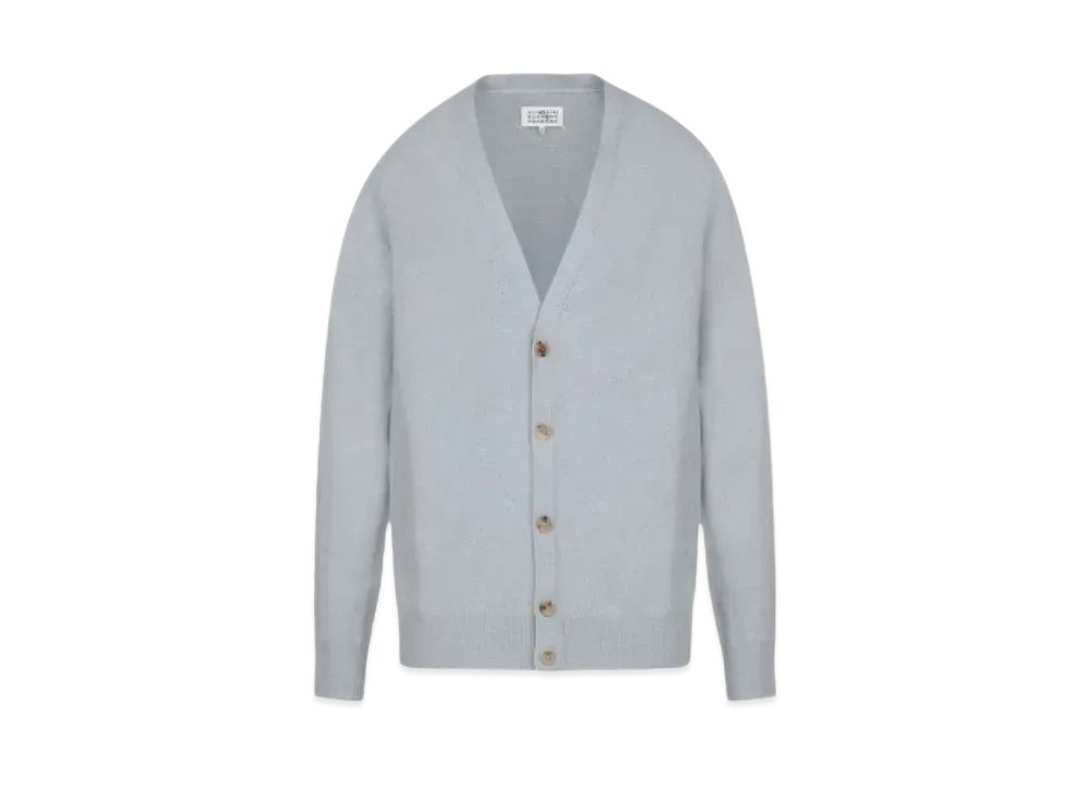 Maison Margiela Cashmere Cardigan "Pale Blue"