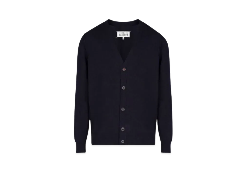 Maison Margiela Cashmere Cardigan "Navy"