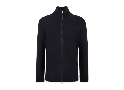 Maison Margiela Drivers Zip Up Knit "Navy"