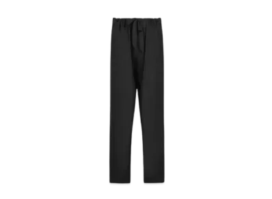 Maison Margiela Silk Poplin Trousers "Black"