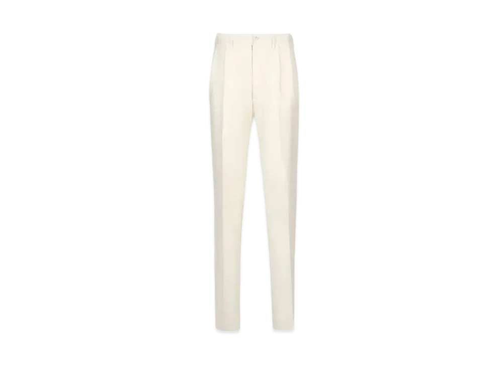 Maison Margiela Pleated Trousers "Off White"