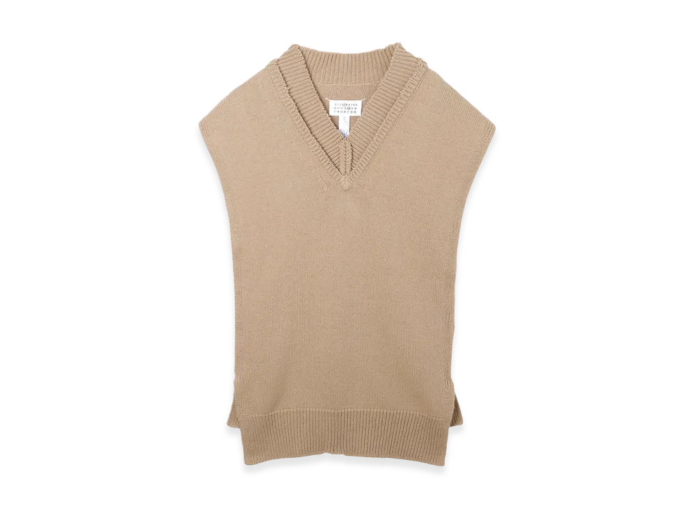 Maison Margiela Knit Vest "Beige"