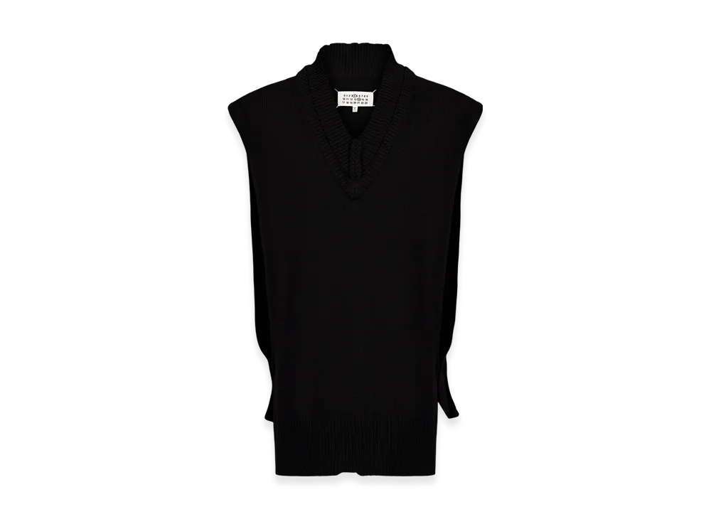 Maison Margiela Wool Linen Tabard "Black"