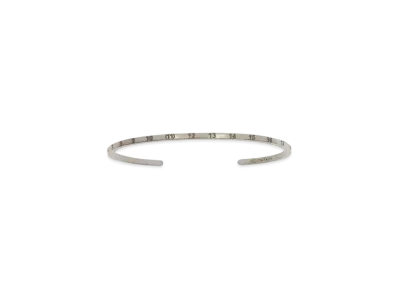 Maison Margiela Numerical Slim Cuff Bracelet "Silver"