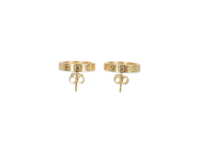 Maison Margiela Numerical Earring "Gold"