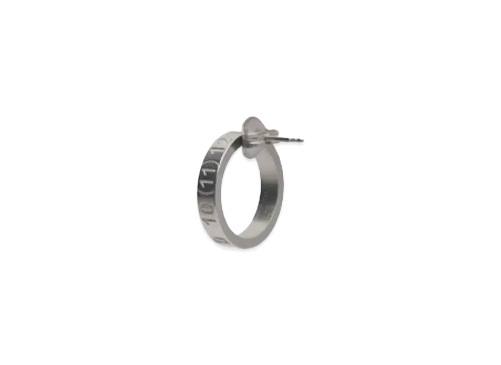 Maison Margiela Numerical Earring "Silver"