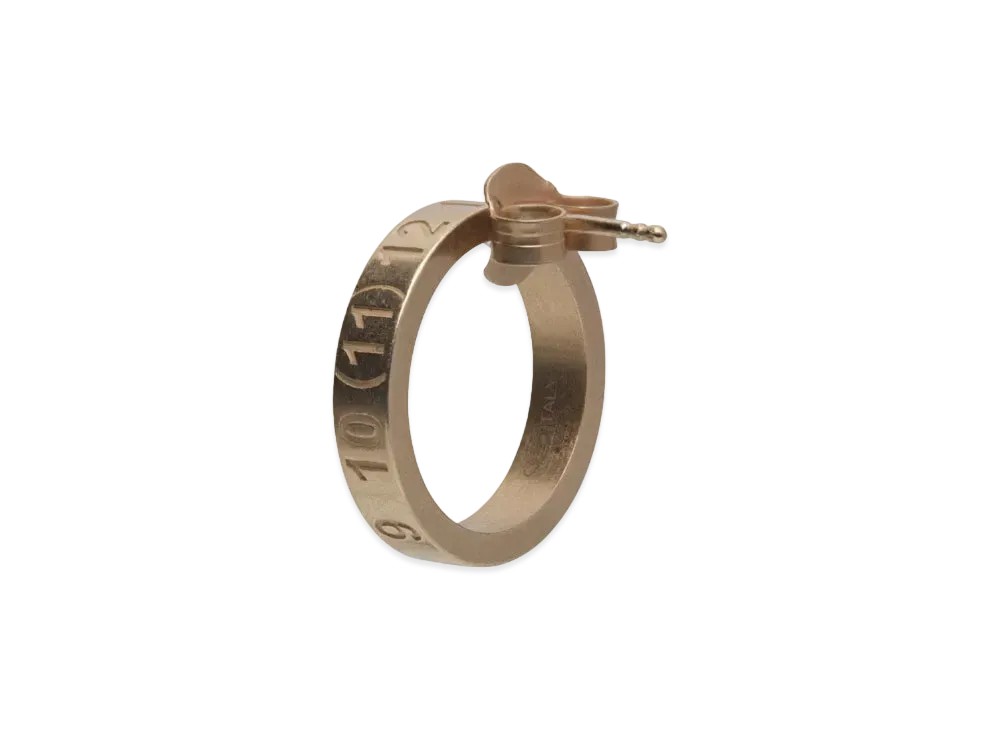 Maison Margiela Numerical Earring "Gold"