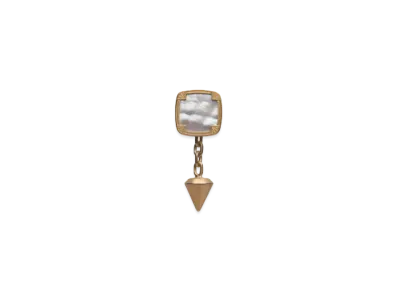 Maison Margiela Pearl Square Cufflinks "Gold"