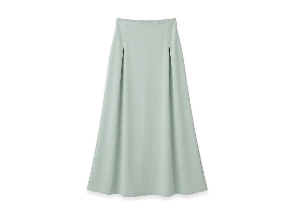 08sircus Women's Cupro Jersey Straight Long Skirt "Mint"
