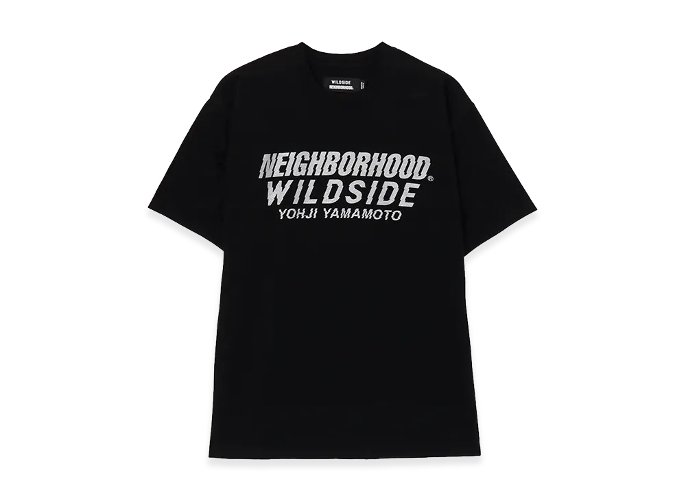 WILDSIDE YOHJI YAMAMOTO x NEIGHBORHOOD Tee SS-2 "Black"