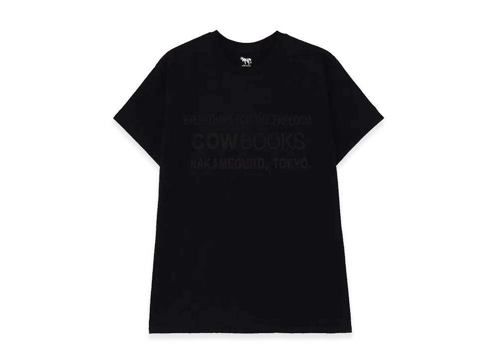 WILDSIDE YOHJI YAMAMOTO x COW BOOKS Short Sleeve T-shirts "Black"