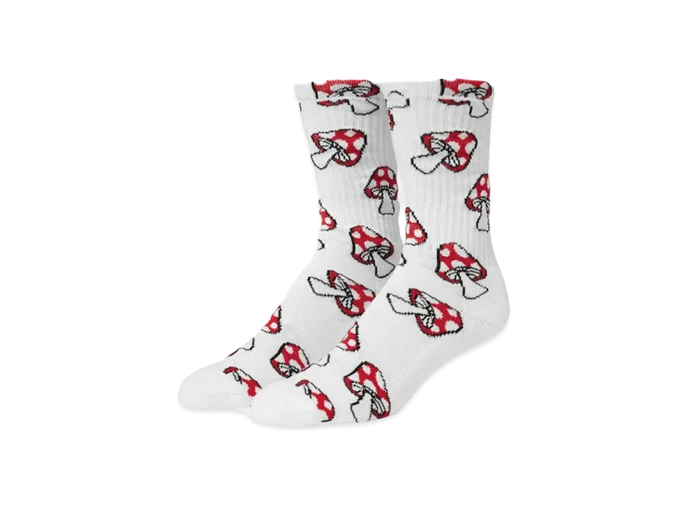 HUF Shrooms Socks "White"