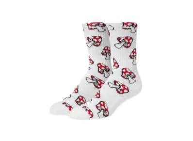 HUF Shrooms Socks "White"