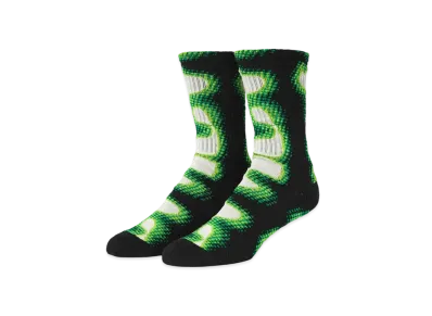 HUF Blur Crew Socks "Black"