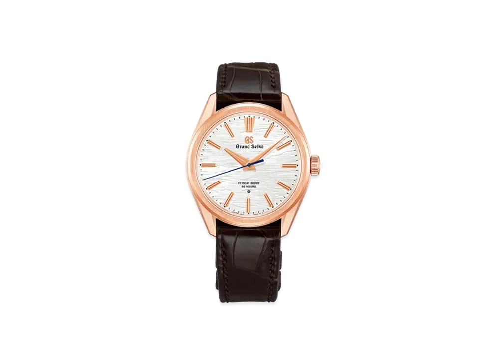 Grand Seiko Evolution 9 Collection Manual Winding Mechanical Hi-Beat World Exclusive 80 (Japan Exclusive 50) "Pink Gold" SLGW002