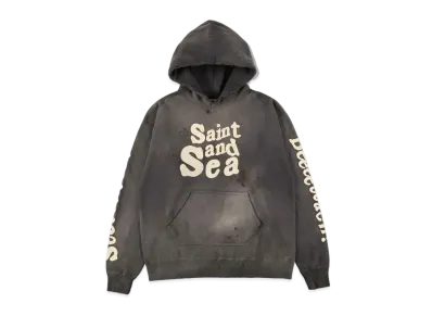 SAINT Mxxxxxx x WIND AND SEA HOODIE "Black"