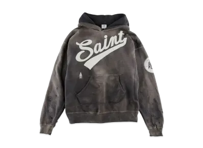 SAINT Mxxxxxx FOCUS HOODIE "Black"