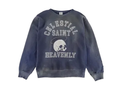 SAINT Mxxxxxx SKULL SWEAT "Navy"