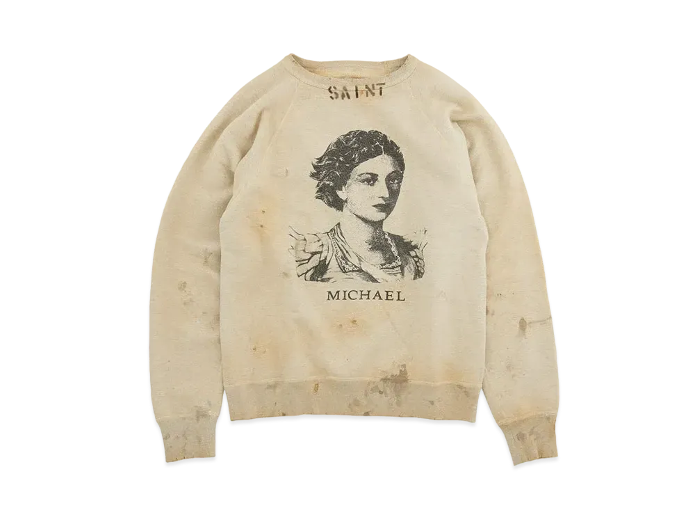 SAINT Mxxxxxx RAGLAN SWEAT MICHAEL 