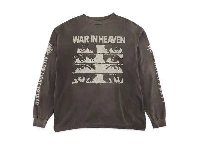 SAINT Mxxxxxx LS TEE EYES W.I.H "Black"